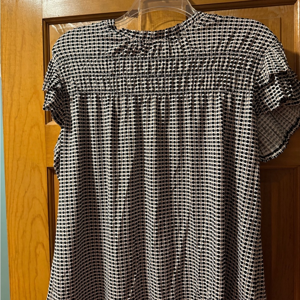 Black and White Women's Top